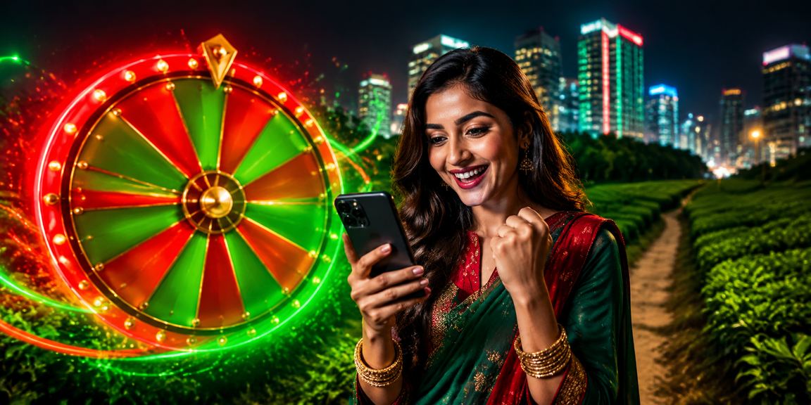 ঢাকার লাকি ড্র অনুষ্ঠানের দৃশ্য